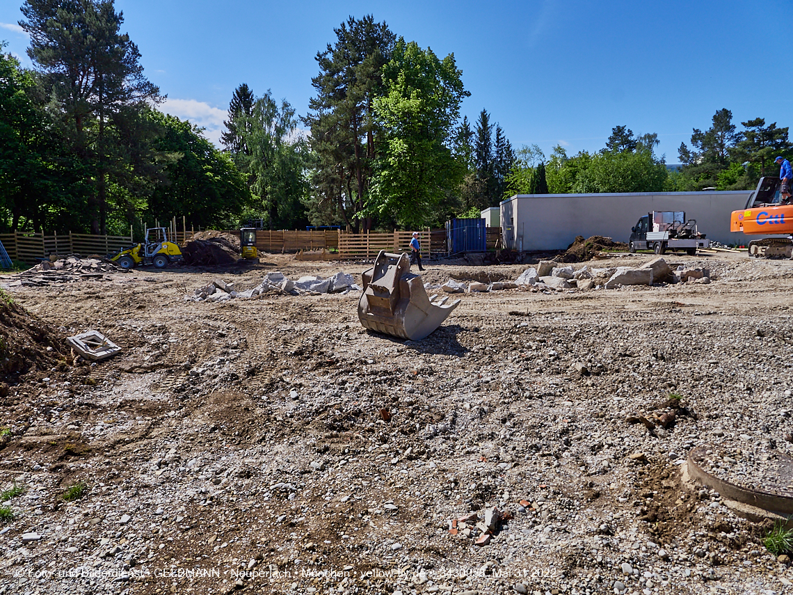 31.05.2022 - Baustelle am Haus für Kinder in Neuperlach